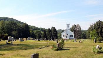 Christ Church Cementary in Guilford, Vermont
